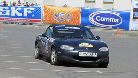 Акция «Спортсмены - за безопасность дорожного движения» 2010 (Гомель, 22.08.2010)