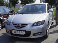 Mazda 3 ожидает Наталью для тест-драйва