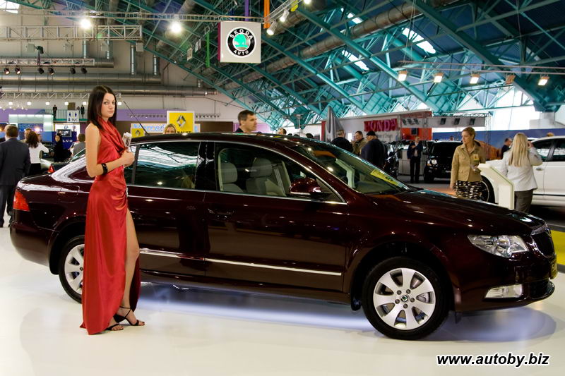 Стенд Skoda на Моторшоу 2009, Минск)