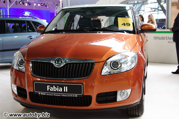 Skoda Fabia II (Моторшоу 2009, Минск)