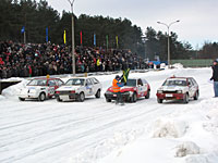 Зимние трековые автогонки Горячий лед 2011 (Минск, 27.02.2011) Кубок SKF