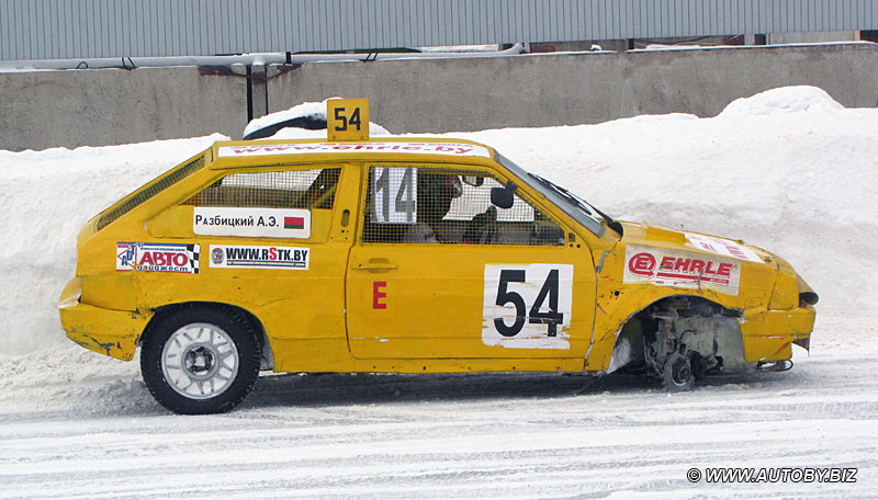 Зимние трековые автогонки Горячий лед 2011 (Минск, 30.01.2011)