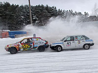 Зимние трековые автогонки Горячий лед 2011 (Минск, 30.01.2011)