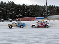 Зимние трековые автогонки Горячий лед 2011 (Минск, 30.01.2011)