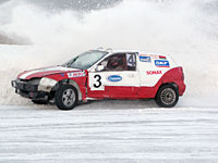 Зимние трековые автогонки Горячий лед 2011 (Минск, 30.01.2011)