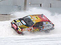 Зимние трековые автогонки Горячий лед 2011 (Минск, 30.01.2011)