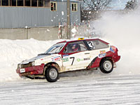 Зимние трековые автогонки Горячий лед 2011 (Минск, 30.01.2011)