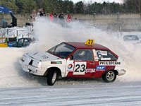 Зимние трековые автогонки Горячий лед 2011 (Минск, 30.01.2011)