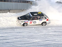Зимние трековые автогонки Горячий лед 2011 (Минск, 30.01.2011)