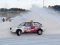 Зимние трековые автогонки Горячий лед 2011 (Минск, 30.01.2011)