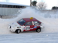 Зимние трековые автогонки Горячий лед 2011 (Минск, 30.01.2011)