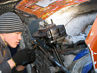 Зимние трековые автогонки Горячий лед 2011 (Минск, 30.01.2011)