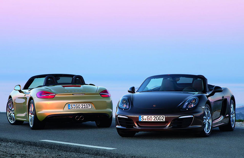 Новый родстер Porsche Boxster (2012)