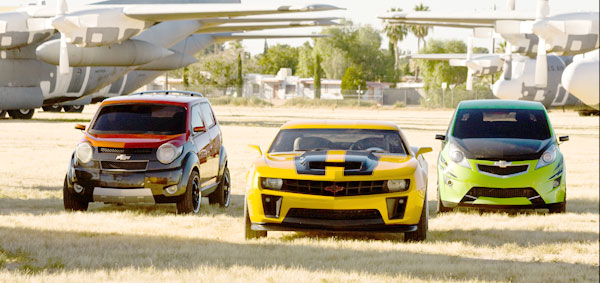 Автоботы на базе Chevrolet в фильме «Трансформеры: Месть падших» (2009)