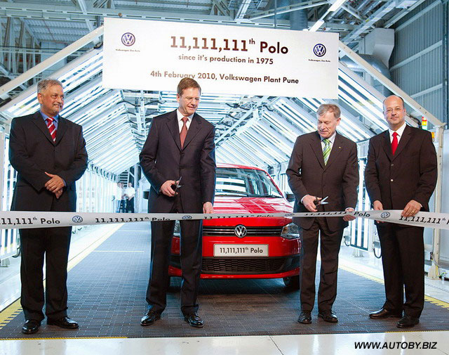 11111111-й автомобиль Volkswagen Polo