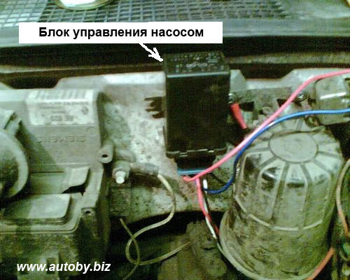 Блок управления насосом Блок управления насосом